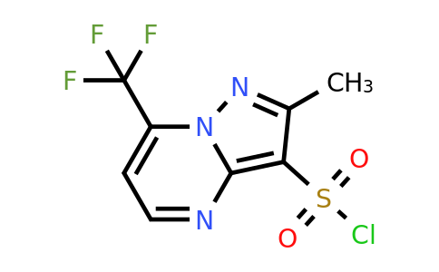 CAS 1016515-74-4 | 2-methyl-7-(trifluoromethyl)pyrazolo[1,5-a]pyrimidine-3-sulfonyl chloride