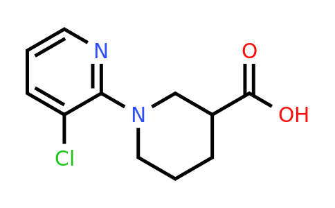 CAS 1016515-84-6 | 1-(3-Chloropyridin-2-yl)piperidine-3-carboxylic acid