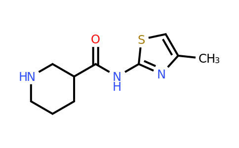 CAS 1016518-92-5 | N-(4-Methyl-1,3-thiazol-2-yl)piperidine-3-carboxamide