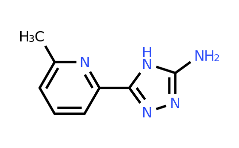 CAS 1016520-74-3 | 5-(6-Methylpyridin-2-yl)-4H-1,2,4-triazol-3-amine