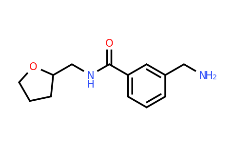 CAS 1016527-39-1 | 3-(Aminomethyl)-N-(oxolan-2-ylmethyl)benzamide