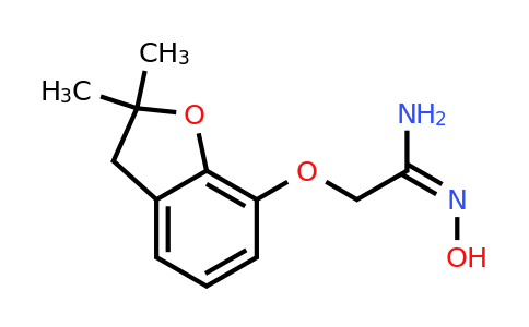 CAS 1016528-34-9 | 2-((2,2-dimethyl-2,3-dihydrobenzofuran-7-yl)oxy)-N'-hydroxyacetimidamide