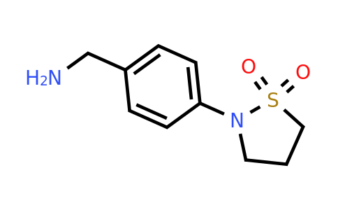 CAS 1016529-85-3 | 2-[4-(aminomethyl)phenyl]-1lambda6,2-thiazolidine-1,1-dione