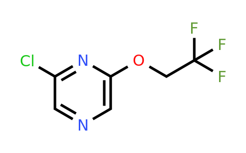 CAS 1016530-98-5 | 2-chloro-6-(2,2,2-trifluoroethoxy)pyrazine