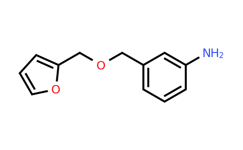 CAS 1016534-46-5 | 3-[(Furan-2-ylmethoxy)methyl]aniline