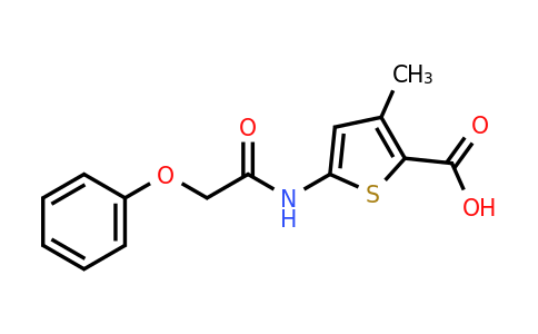 CAS 1016535-37-7 | 3-Methyl-5-(2-phenoxyacetamido)thiophene-2-carboxylic acid