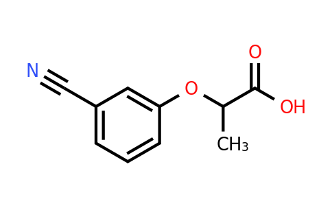 CAS 1016536-66-5 | 2-(3-Cyanophenoxy)propanoic acid