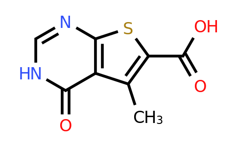 CAS 101667-97-4 | 5-methyl-4-oxo-3H,4H-thieno[2,3-d]pyrimidine-6-carboxylic acid