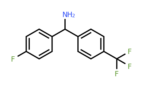 CAS 1016671-55-8 | (4-fluorophenyl)[4-(trifluoromethyl)phenyl]methanamine
