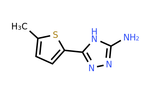 CAS 1016671-83-2 | 5-(5-Methylthiophen-2-yl)-4H-1,2,4-triazol-3-amine