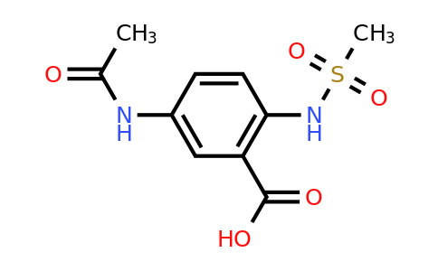 CAS 1016675-55-0 | 5-Acetamido-2-methanesulfonamidobenzoic acid