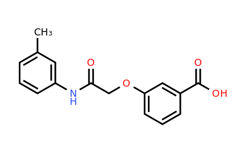 CAS 1016676-77-9 | 3-{[(3-methylphenyl)carbamoyl]methoxy}benzoic acid