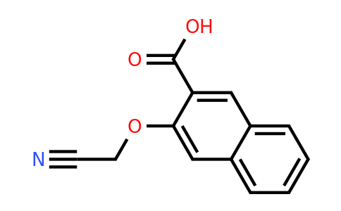 CAS 1016678-48-0 | 3-(cyanomethoxy)naphthalene-2-carboxylic acid