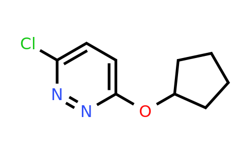 CAS 1016679-96-1 | 3-Chloro-6-(cyclopentyloxy)pyridazine