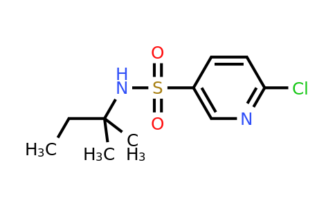 CAS 1016682-33-9 | 6-Chloro-N-(2-methylbutan-2-yl)pyridine-3-sulfonamide