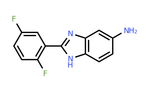CAS 1016688-16-6 | 2-(2,5-Difluorophenyl)-1H-1,3-benzodiazol-5-amine