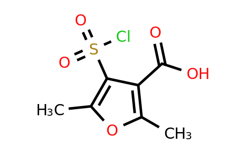 CAS 1016689-45-4 | 4-(Chlorosulfonyl)-2,5-dimethylfuran-3-carboxylic acid