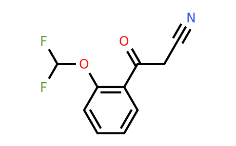 CAS 1016690-71-3 | 3-[2-(difluoromethoxy)phenyl]-3-oxopropanenitrile