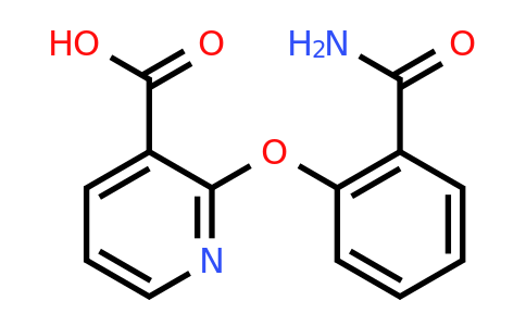 CAS 1016691-86-3 | 2-(2-carbamoylphenoxy)pyridine-3-carboxylic acid