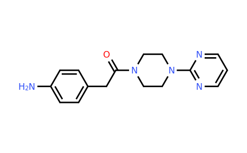 CAS 1016694-81-7 | 2-(4-Aminophenyl)-1-[4-(pyrimidin-2-yl)piperazin-1-yl]ethan-1-one