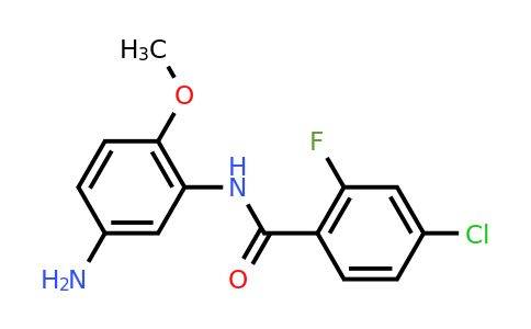 CAS 1016696-80-2 | N-(5-Amino-2-methoxyphenyl)-4-chloro-2-fluorobenzamide