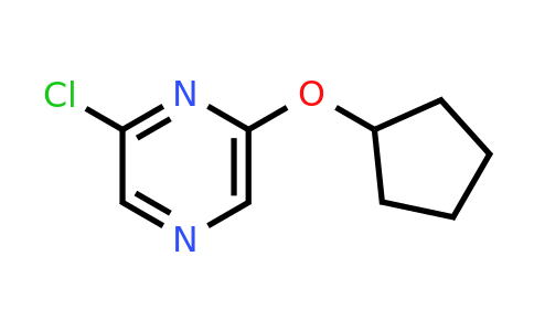 CAS 1016697-18-9 | 2-Chloro-6-(cyclopentyloxy)pyrazine