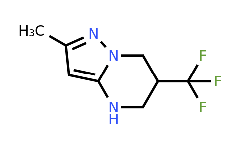 CAS 1016703-80-2 | 2-methyl-6-(trifluoromethyl)-4H,5H,6H,7H-pyrazolo[1,5-a]pyrimidine