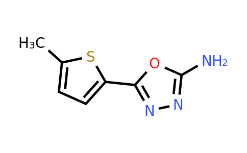 CAS 1016707-88-2 | 5-(5-Methylthiophen-2-yl)-1,3,4-oxadiazol-2-amine