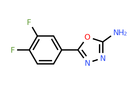 CAS 1016711-54-8 | 5-(3,4-Difluorophenyl)-1,3,4-oxadiazol-2-amine