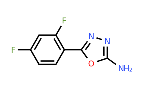 CAS 1016713-92-0 | 5-(2,4-Difluorophenyl)-1,3,4-oxadiazol-2-amine