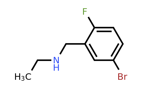 CAS 1016718-58-3 | N-(5-Bromo-2-fluorobenzyl)ethanamine
