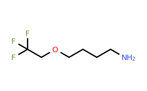 CAS 1016719-02-0 | 4-(2,2,2-Trifluoroethoxy)butan-1-amine