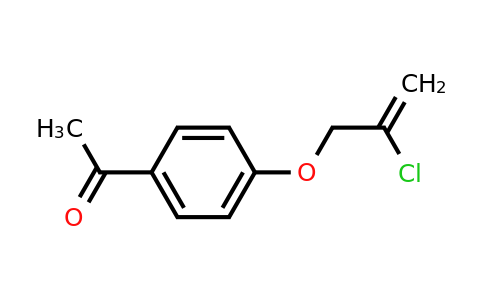 CAS 1016723-17-3 | 1-{4-[(2-chloroprop-2-en-1-yl)oxy]phenyl}ethan-1-one