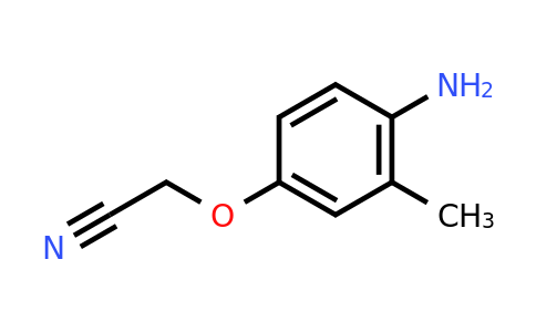 CAS 1016724-90-5 | 2-(4-Amino-3-methylphenoxy)acetonitrile