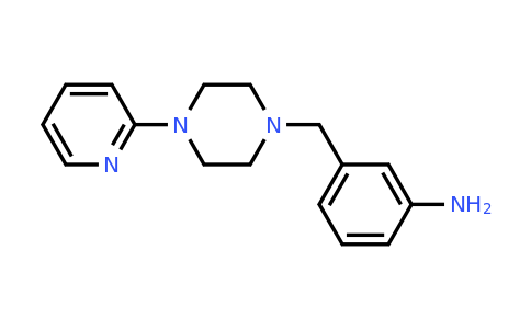 CAS 1016726-00-3 | 3-{[4-(pyridin-2-yl)piperazin-1-yl]methyl}aniline
