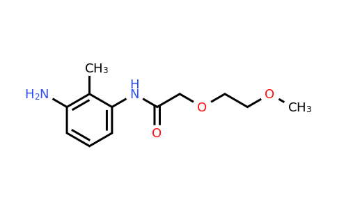 CAS 1016726-18-3 | N-(3-Amino-2-methylphenyl)-2-(2-methoxyethoxy)acetamide