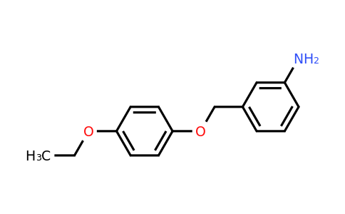 CAS 1016729-14-8 | 3-((4-Ethoxyphenoxy)methyl)aniline