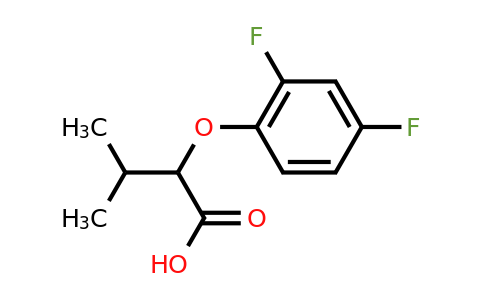 CAS 1016734-04-5 | 2-(2,4-Difluorophenoxy)-3-methylbutanoic acid