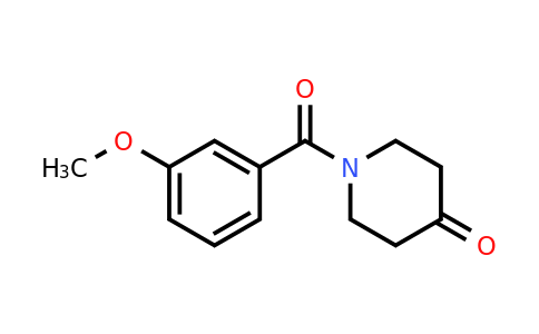 CAS 1016741-90-4 | 1-(3-Methoxy-benzoyl)-piperidin-4-one