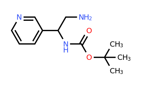CAS 1016743-72-8 | Tert-butyl 2-amino-1-(pyridin-3-YL)ethylcarbamate