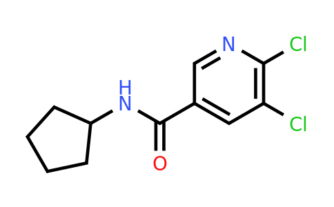 CAS 1016744-99-2 | 5,6-Dichloro-N-Cyclopentylpyridine-3-Carboxamide
