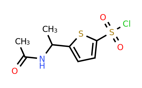 CAS 1016749-39-5 | 5-(1-Acetamidoethyl)thiophene-2-sulfonyl chloride
