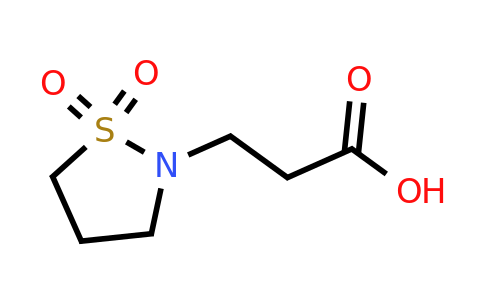 CAS 1016749-41-9 | 3-(1,1-Dioxo-1,2-thiazolidin-2-yl)propanoic acid