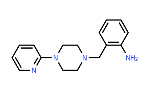 CAS 1016750-36-9 | 2-{[4-(pyridin-2-yl)piperazin-1-yl]methyl}aniline