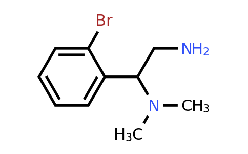 CAS 1016752-85-4 | 1-(2-Bromophenyl)-N1,N1-dimethylethane-1,2-diamine