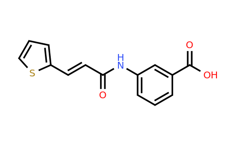 CAS 1016753-48-2 | 3-[3-(Thiophen-2-yl)prop-2-enamido]benzoic acid