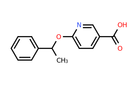 CAS 1016758-25-0 | 6-(1-Phenylethoxy)pyridine-3-carboxylic acid