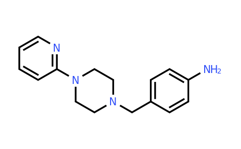 CAS 1016763-96-4 | 4-{[4-(pyridin-2-yl)piperazin-1-yl]methyl}aniline