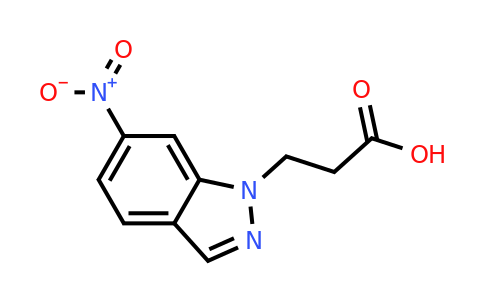 CAS 1016767-65-9 | 3-(6-Nitro-1H-indazol-1-yl)propanoic acid