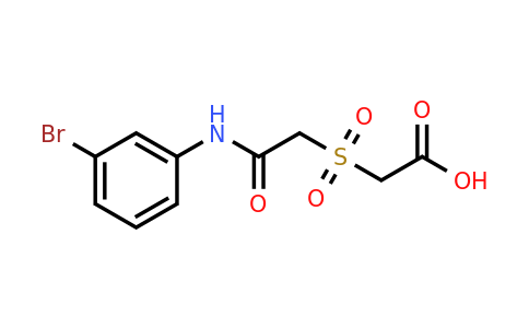 CAS 1016771-15-5 | 2-{[(3-bromophenyl)carbamoyl]methanesulfonyl}acetic acid